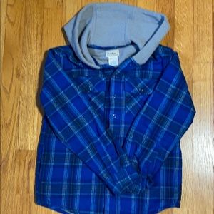 LL Bean lined fleece with hood